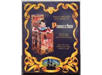 Enesco Limited Edition Pinocchio 50th Anniversary Jack-in-the-box