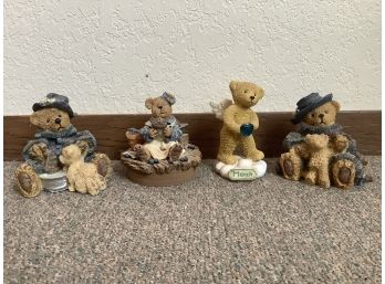 Lot Of Four Boyds Bear Figurines