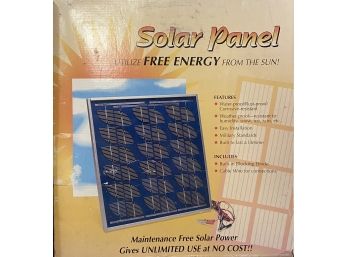 Solar Panel Model # 500-12B In Original Box