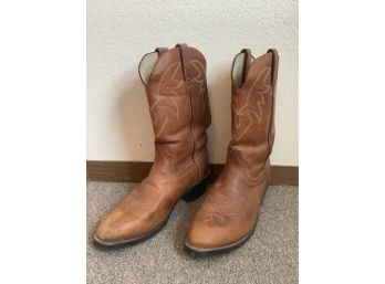 Pair Of Durango Leather Mens Cowboy Boots