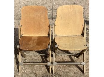 Pair Of Vintage Folding Chair