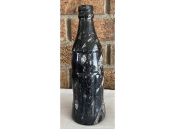 Solid Stone Carved Bottle (as Is)
