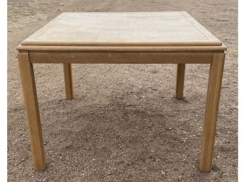 Squared Wooden Table