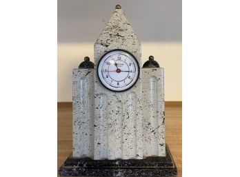 Schlabaugh And Sons Resin And Wood Battery Powered Clock