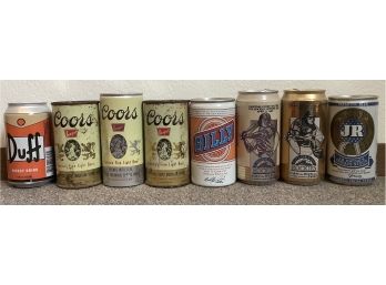 Collection Of  8 Vintage And Novelty Cans
