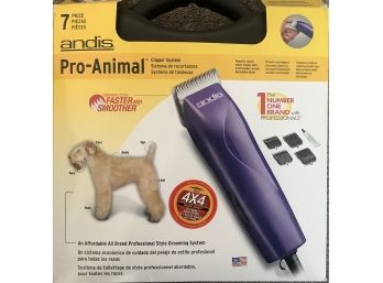 Andis Pro-Animal Clipper System 7 Piece