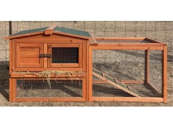 Mabella Weather Resistant Rabbit Cage With Ramp