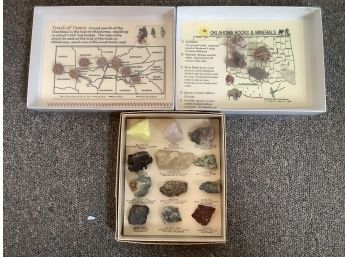 3 Labeled Rock And Mineral Collection