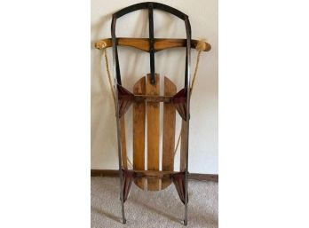 Antique Wood Snow Sled