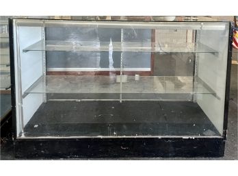 5 Foot Wood And Glass Commercial Display Cabinets 3 Of 3
