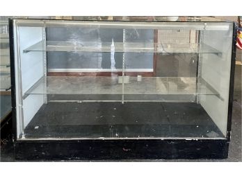 5 Foot Wood And Glass Commercial Display Cabinets 1 Of 3