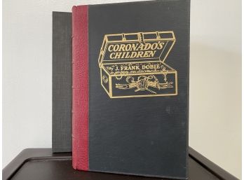 1930 Coronado's Children First Edition, Signed By Frank J. Dobie