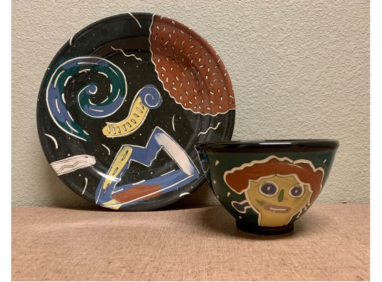 Ceramix Plate And Bowl Set