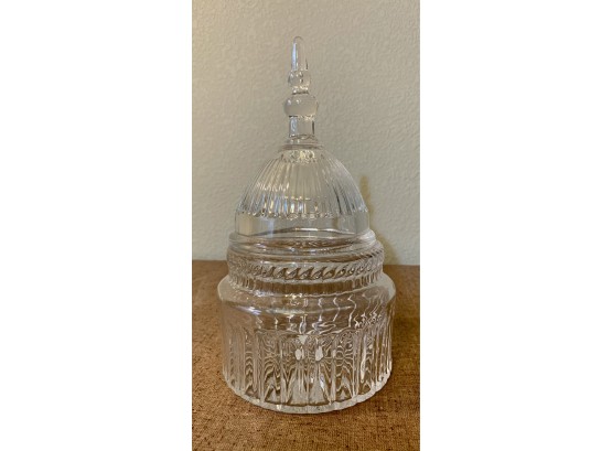 Texas Capitol Glass Jar