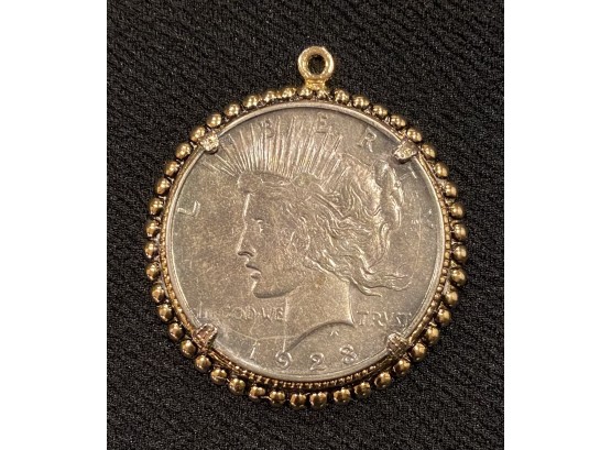 1923 1 Dollar Silver Coin