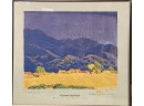 Gustave Baumann Rain In The Mountains Print Signed & Numbered -updated