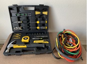 Stanley Tool Box Set & Rubber Bungee Straps