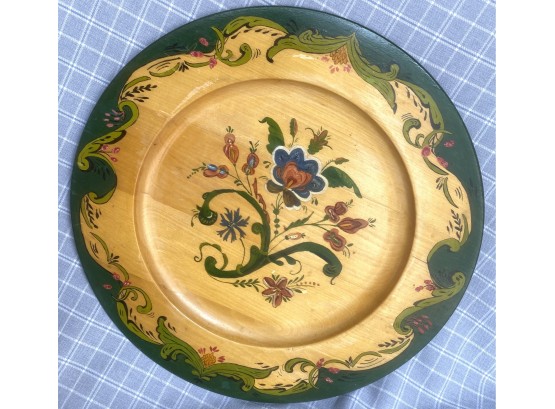 Wooden Hand-painted Tray
