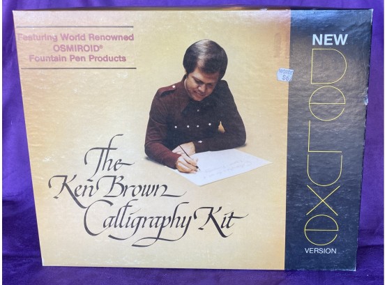 The Ken Brown Calligraphy Kit New In Box