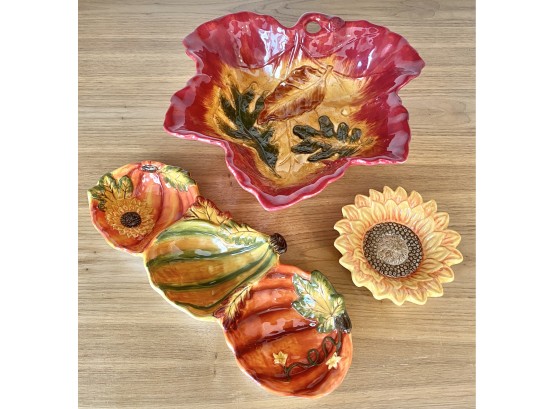 (3) Fall Harvest Dishes