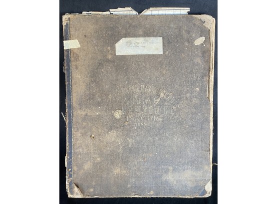 Antique 'Historical Atlas Of Newton County'