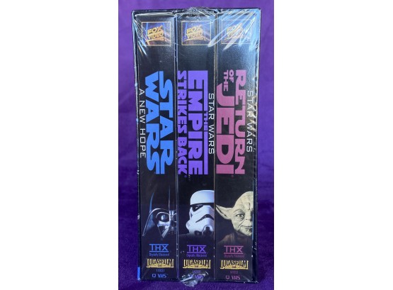 Star Wars Trilogy 1995 VHS In Original Plastic