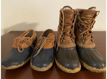LL Bean Made In USA Gum Boots Size 8