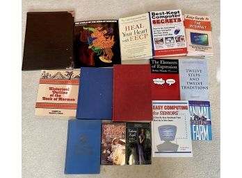 Lots OfLots Of Miscellaneous Books Including Best Kept Computer Secrets And Animal Farm
