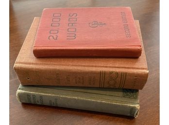 Three Vintage Books 20,000 Words, Higher English, Poetry