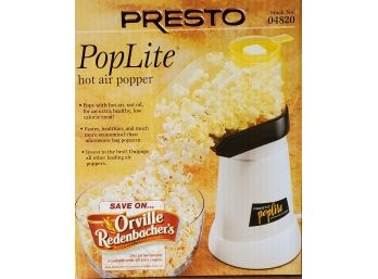 Presto Air Popcorn Popper New In Box