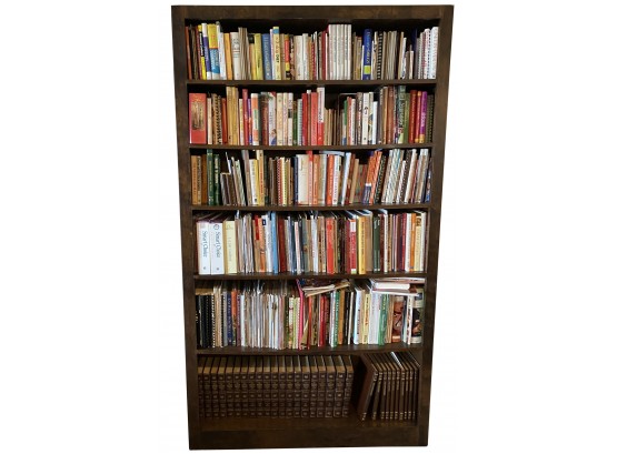 Wood Bookshelf (f) BOOKS NOT INCLUDED!
