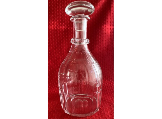 Gorgeous Glass Decanter With Original Stopper