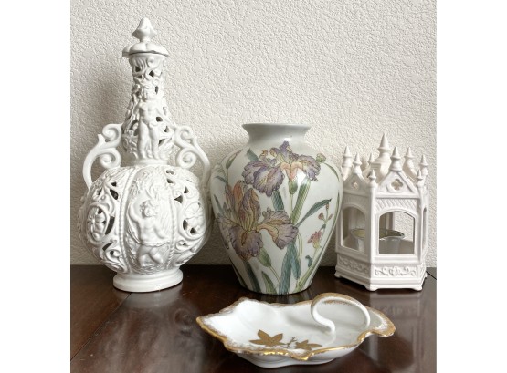Collection Of Vintage Porcelain And Pottery