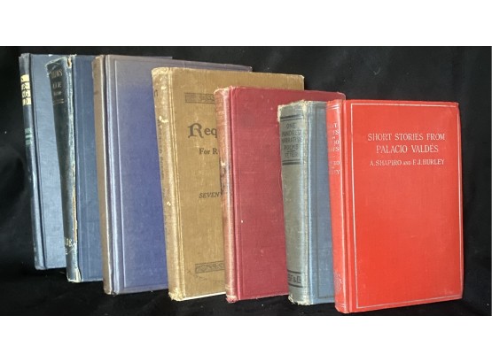 Lot Of Antiquarian Poetry Books
