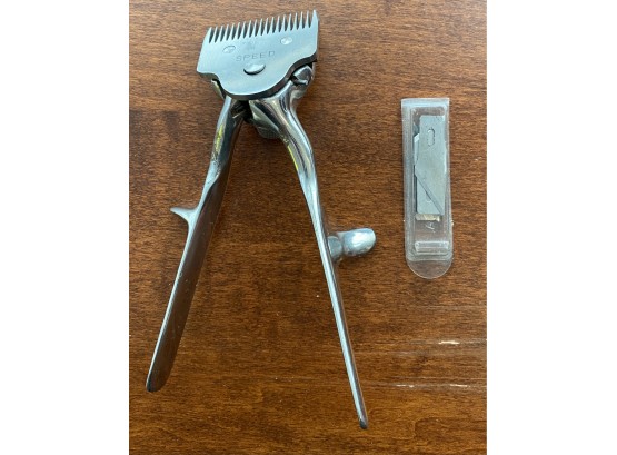 Vintage Speed Hand Clippers With Exacto Blades