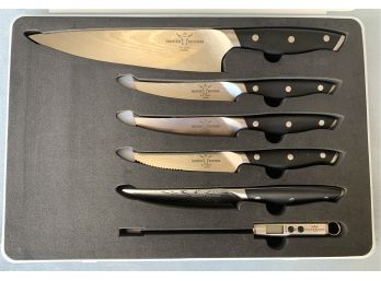 Trusted Butcher Knife Set And Thermometer