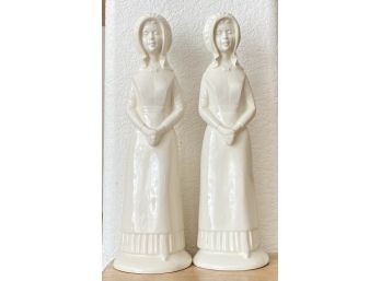 Female Relief Society 1983 Pottery Figurine