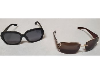 Christian Dior Women's Sunglasses And Extra Pair Unmarked