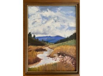 Small Signed Framed Painting