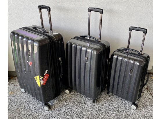 Set Of 3 Olympia Hard Shell Roller Luggage