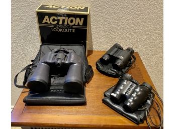 Collection Of 3 Binoculars