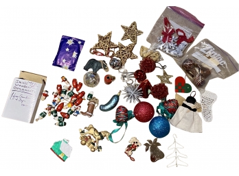 Large Collection Of Assorted Christmas Ornaments