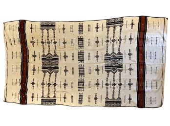 Very Large Hand Mopti Blanket From Mali