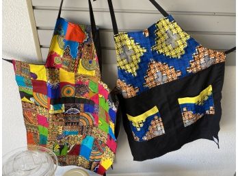 Beautiful Aprons From Kenya And Uganda With Mitts And Extras