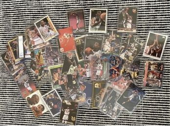 Mixed Lot Of 40 Basketball Cards