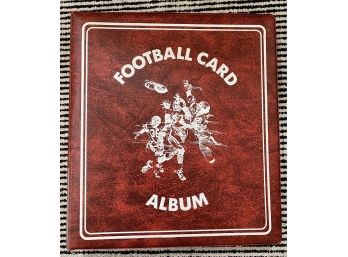 Football Card Binder Including 1986 Reggie White & Mc Donalds Cards