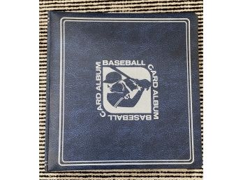 Baseball Card Binder