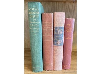 Four Vintage Books Including The Dickens Digest
