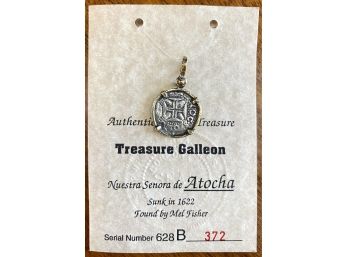 Treasure Galleon Atocha Found By Mel Fisher Serial Number 628B 372
