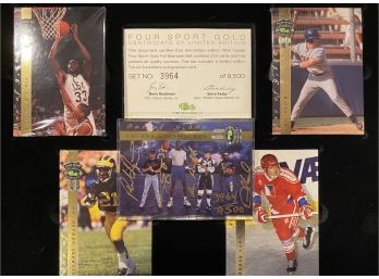 Four Sport Classic 1992 Draft Pick Collection Gold